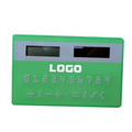 Customized Colorful Card Solar Calculator